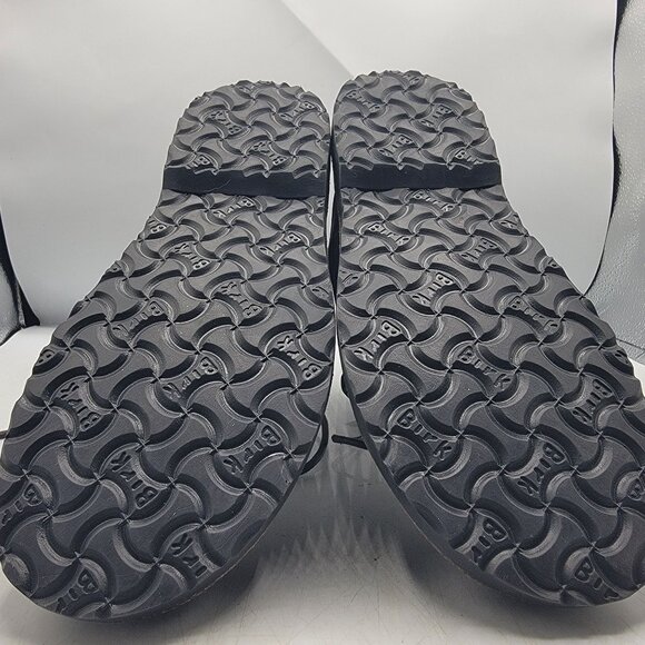 Birkenstock Bryson Womens 41 E Gray Shearling Waxy Nubuck Graphite Boots - Picture 11 of 14